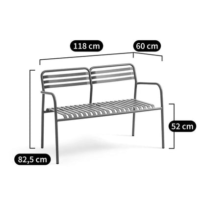 Diolet Aluminium Garden Bench