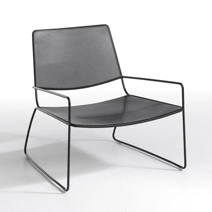 Somis Metal Garden Chair with Arms