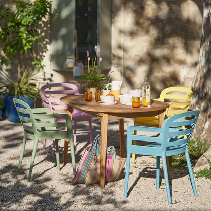 Set of 2 Boston Stackable Garden Armchairs