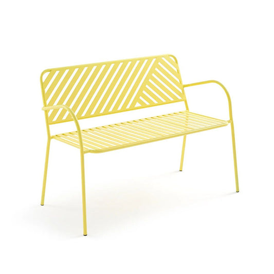 Dimino Steel Garden Bench