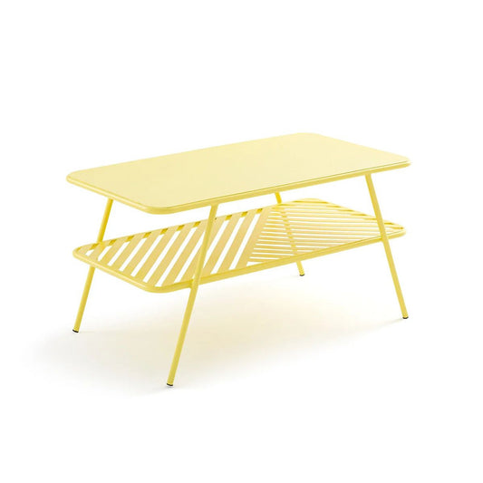 Dimino Steel Garden Storage Coffee Table