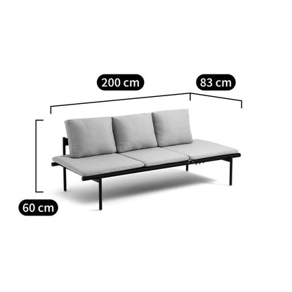 3 Seats Garden Chair