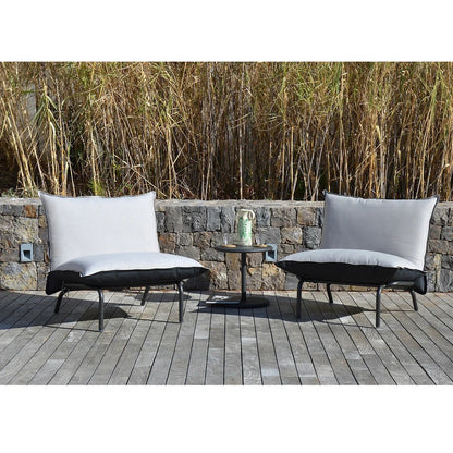 Set of 2 Double Side Garden Chair