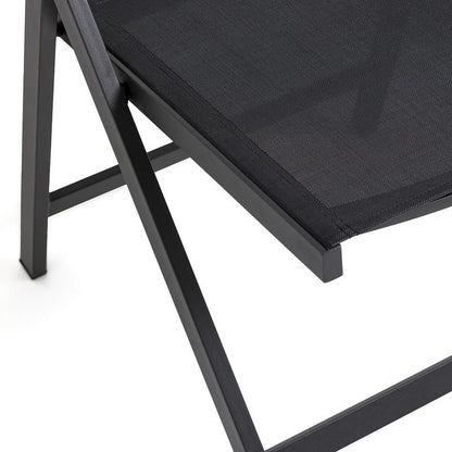 Asina Set of 2 Aluminium Folding Chairs