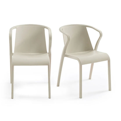 Winox Set of 2 Polypropylene Armchairs