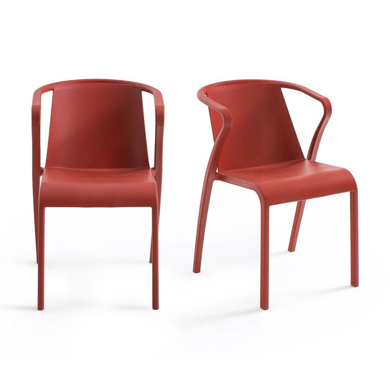 Winox Set of 2 Polypropylene Armchairs