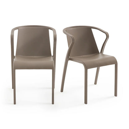 Winox Set of 2 Polypropylene Armchairs