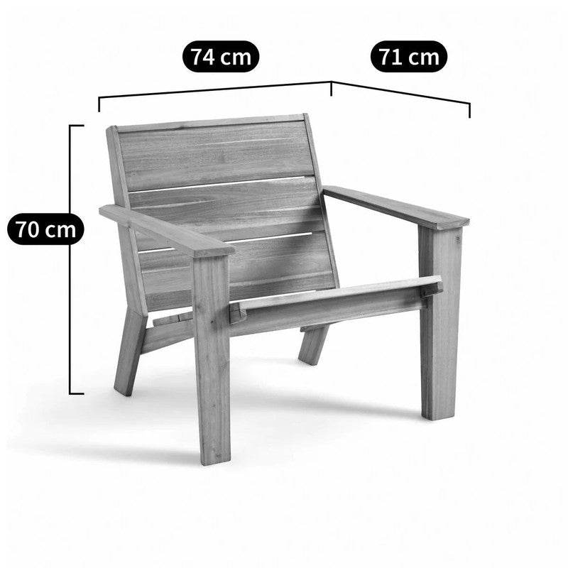 Binimi Acacia Garden Armchair