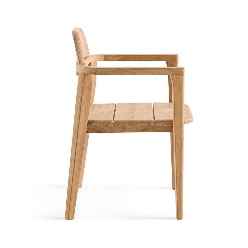 Lilady Solid Teak Table Armchair