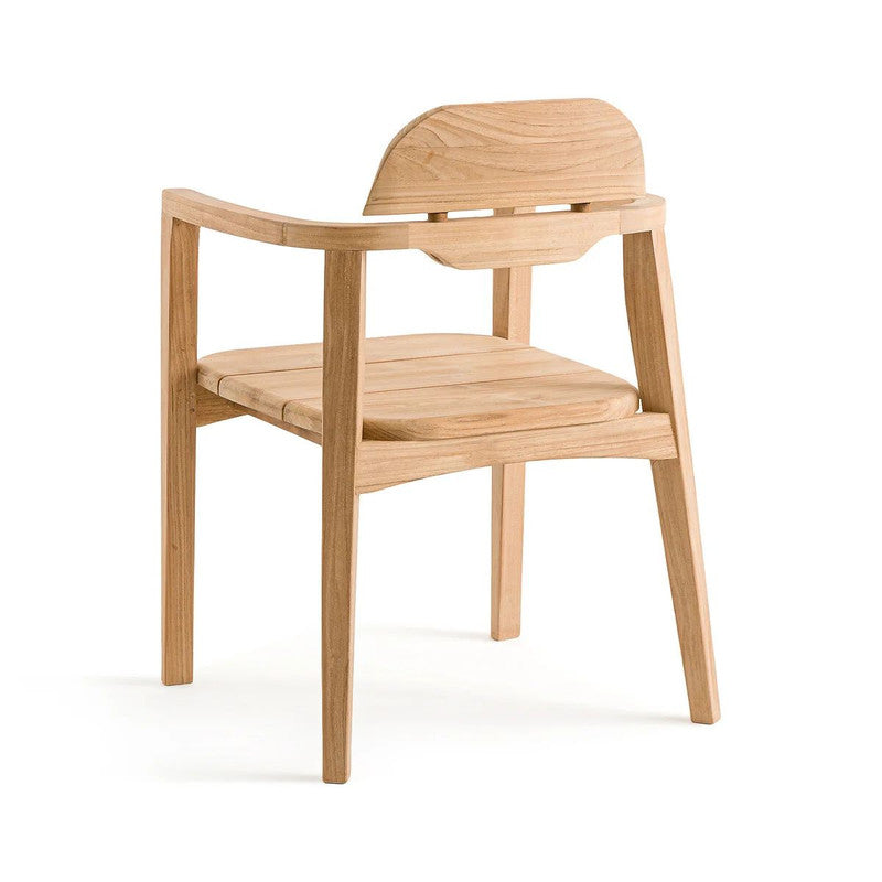 Lilady Solid Teak Table Armchair