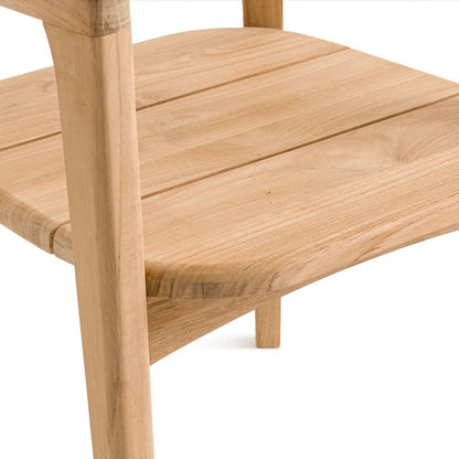 Lilady Solid Teak Table Armchair