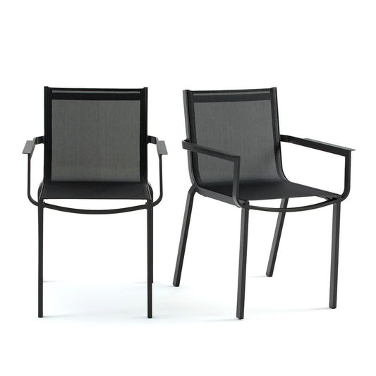 Asina Set of 2 Aluminium Chairs