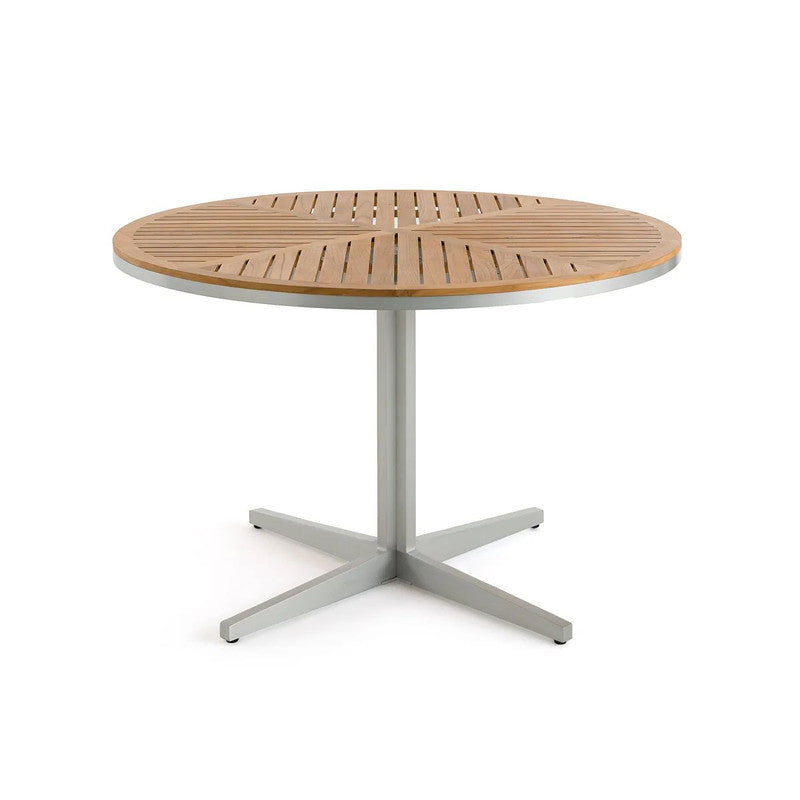 Tamia Round Teak/Aluminium Garden Table