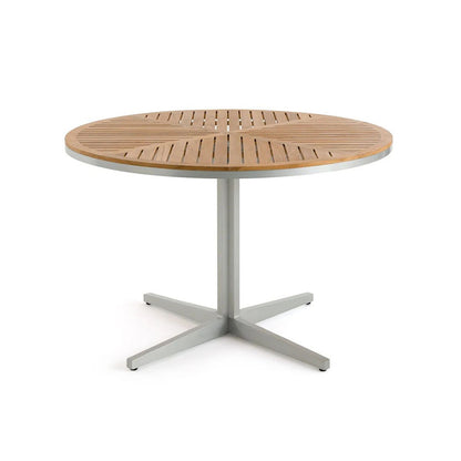 Tamia Round Teak/Aluminium Garden Table