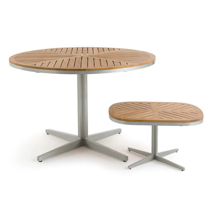 Tamia Round Teak/Aluminium Garden Table