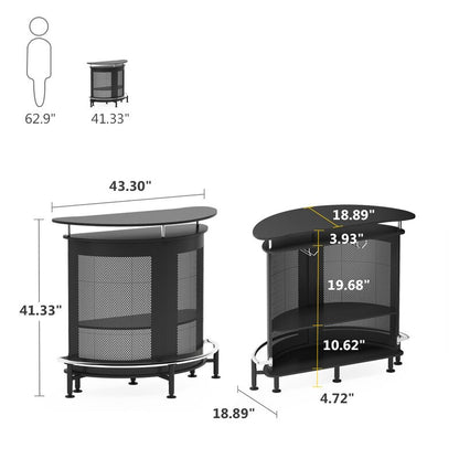 Metal Bar Counter