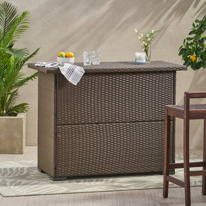 Wicker Bar Counter