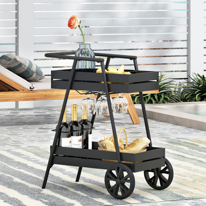 Metal Bar Cart